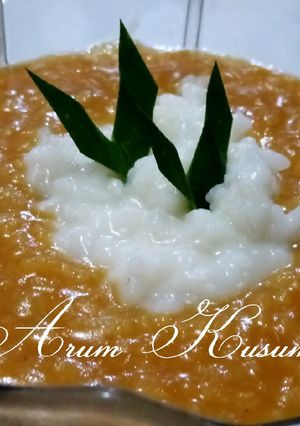 Foto resep Bubur Merah Putih Nasi