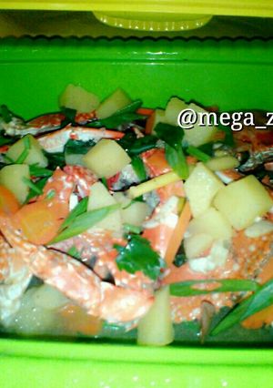 Foto resep Sup kepiting rajungan