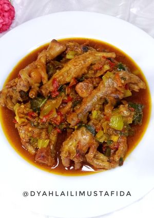 Foto resep Ceker ayam woku