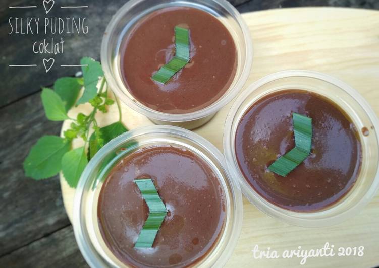  Resep  Silky Puding  Coklat  Ekonomis  25 cup  oleh Tria 