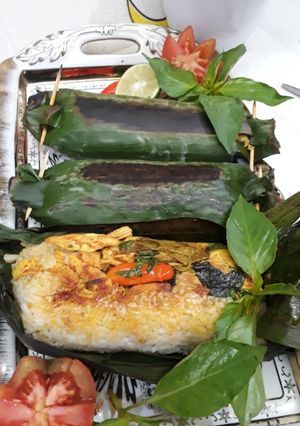 Foto resep Nasi Bakar Ayam Suwir