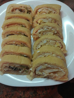 Una foto de Piononos rellenos de palmito