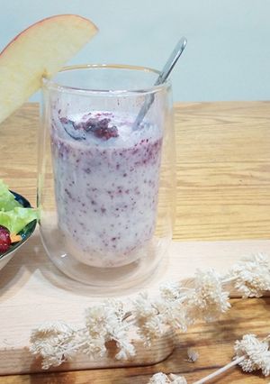 蔓越莓優酪乳,幫助消化排便不用煩惱 的食譜成品照片