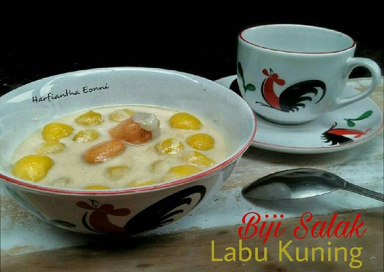 Biji Salak Labu Kuning