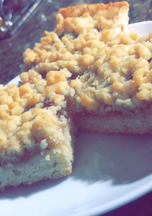 صورة لوصفة مبروشة او كعكة المربى