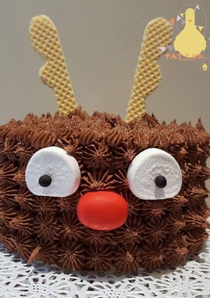 Una foto de Tarta de Chocolate Rudolph!!!
