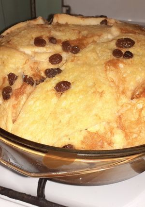 Barackos kenyérpuding recept fotója