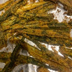 A picture of Kurkuri bhindi.