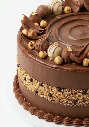 Una foto de Pastel de Nutella