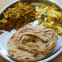 Lachha paratha A picture of Lachha paratha.