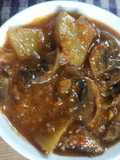 Potato mushroom curry