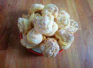 Habos-kókuszos csiga recept fotója