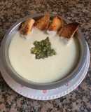 Sopa vichyssoise c/crutones