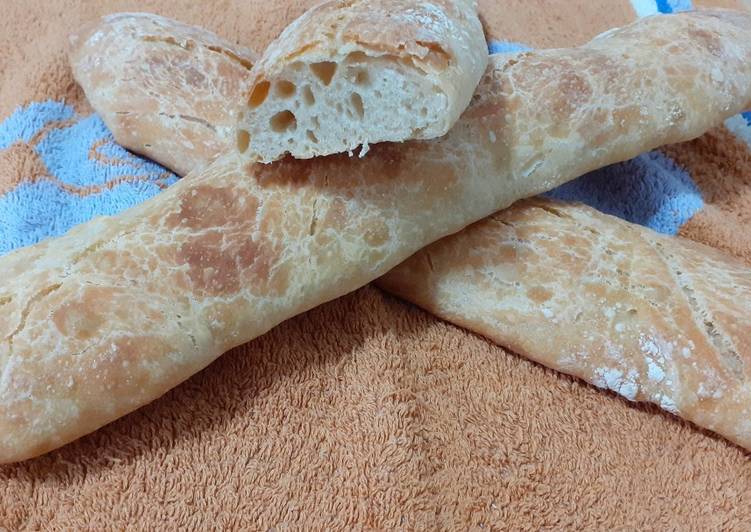 Baguettes muy crujientes