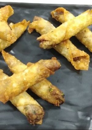 A picture of Dragon rolls.