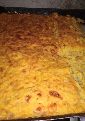 Una foto de Chipa guazú