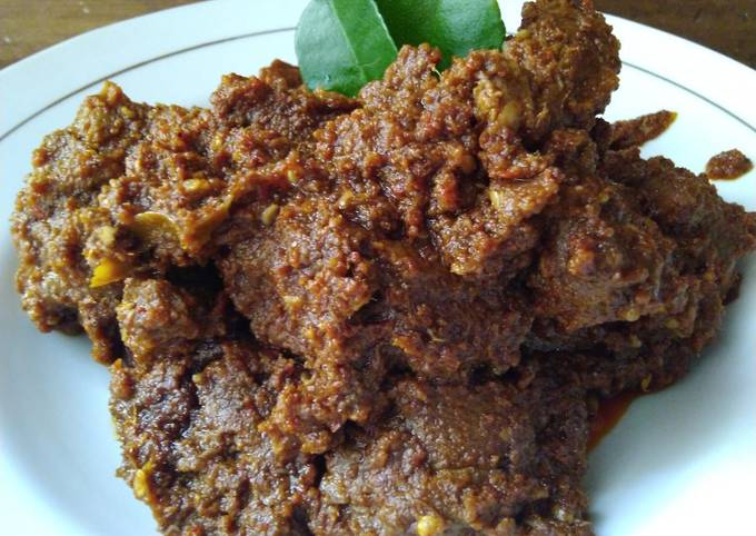 Anti Ribet, Buat Rendang Asli Sumatra Istimewa