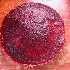Una foto de Cheesecake de fresa