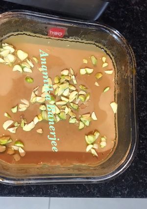 A picture of Kolkata Mishti Doi.