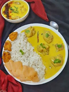 कढ़ी चावल (kadhi chawal recipe in Hindi) रेसिपी मुख्य फोटो
