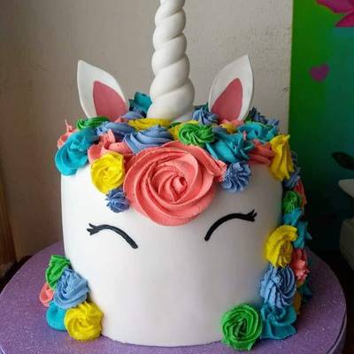 Pastel unicornio Receta de Efren  Cookpad