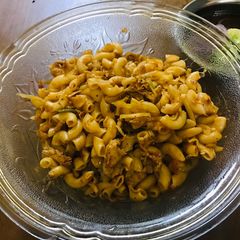 A picture of Pakistani Style Macaroni.