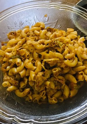 A picture of Pakistani Style Macaroni.
