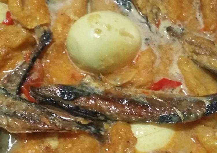 Resep Kuah kuning TTI (Tahu Telur Ikan) #BikinRamadanBerkesan, Lezat Sekali