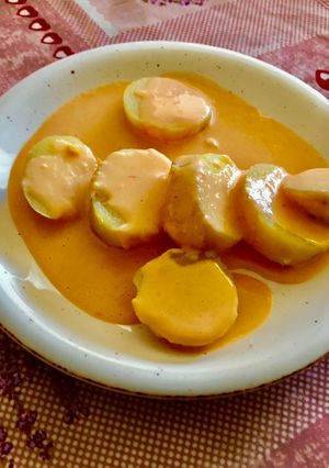 Una foto de Salsa suave de rocoto