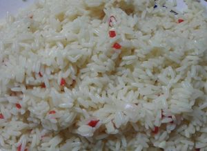 Una foto de Arroz con cosas