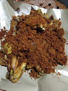 Foto resep Ayam serundeng simpel