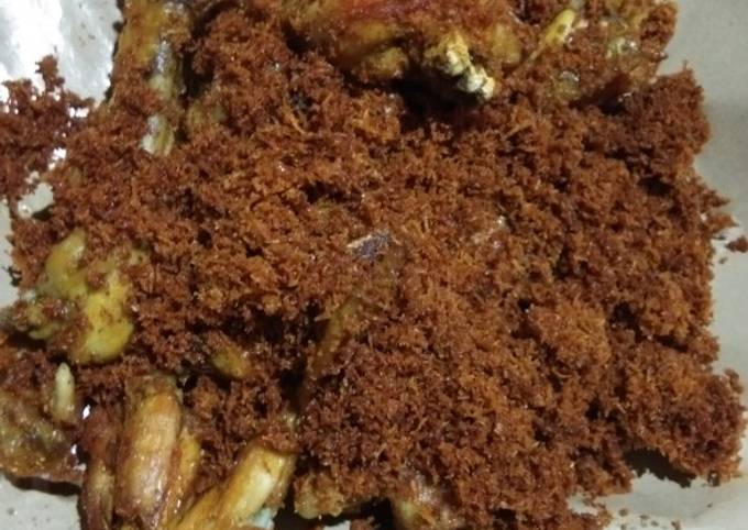 Resep Ayam serundeng simpel Anti Gagal