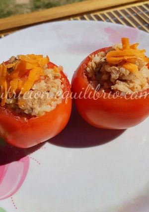 Una foto de Tomates rellenos