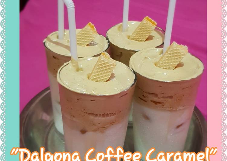 Dalgona Coffee Caramel