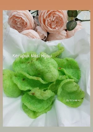 Foto resep Kerupuk Nasi Hijau
