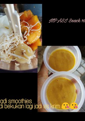 Foto resep Snack Mpasi 10m+ smoothies