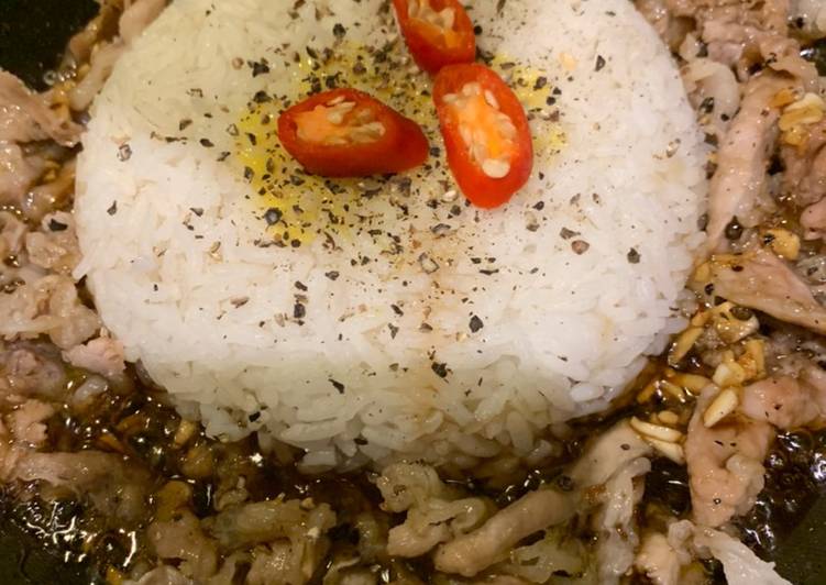 Pepper Lunch: Beef Pepper Rice