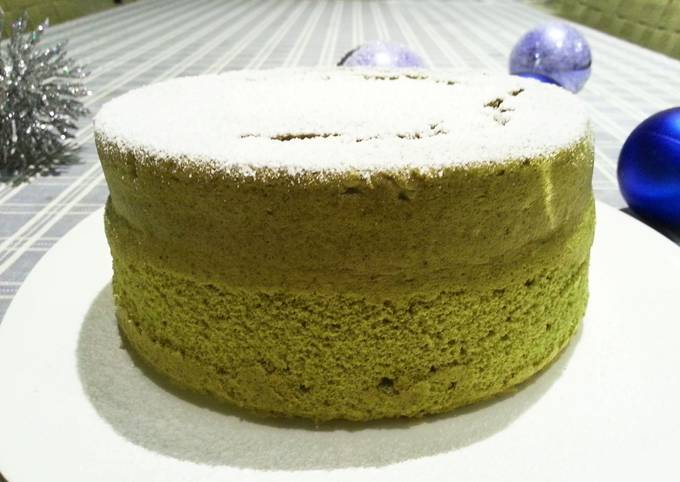 Chiffon Cake de té Matcha Receta de The Matcha House Europe (Cocina Con Té  Verde) - Cookpad