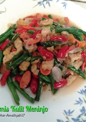 Foto resep Tumis Kulit Meninjo
