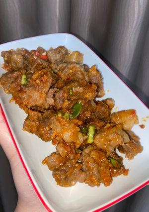 Foto resep Oseng Mercon Sapi