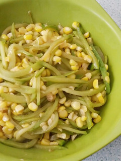 Foto resep Tumis Jagung dan Labu Siam Saus Tiram