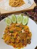 Mie Wortel (Home Made) Goreng Sambal Nanas