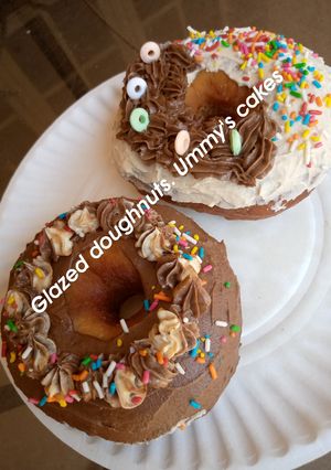 A picture of Simple Glazed doughnuts 1.