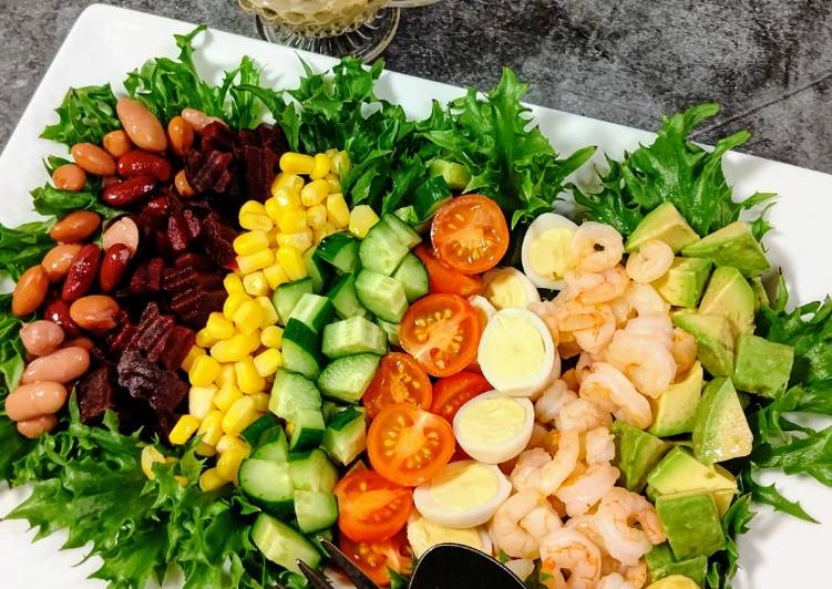 ★Rainbow cobb salad★