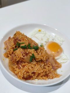 รูปของ ข้าวผัดกิมจิ เบคอน