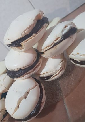 Una foto de Alfajores de merengue 🐷