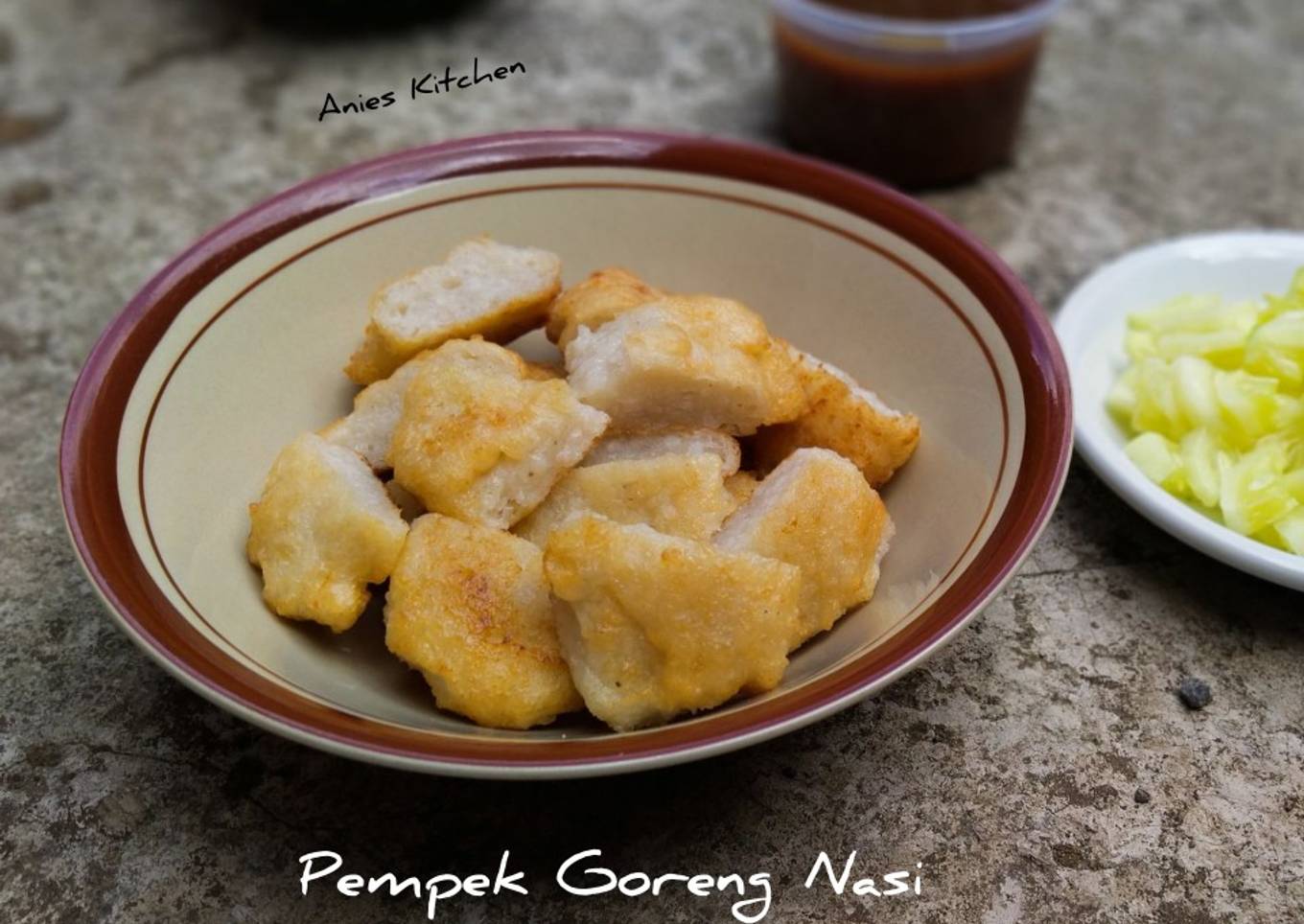 Pempek Goreng Nasi