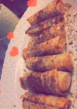 صورة لوصفة لفايف السمبوسة بالقرفة