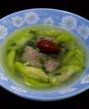 SP.0794 - Canh Mướp Xương Heo Đại Táo