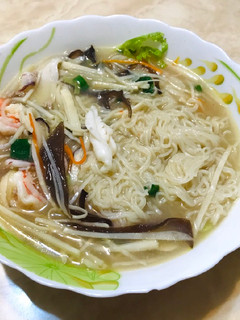 鮮筍海鮮麵羹 的食譜成品照片